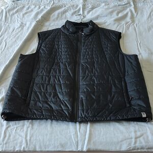 Lands' End Men's Dark Quilted Vest